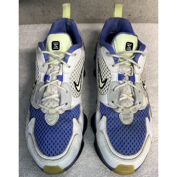 NIKE SHOX TL NOVA WHITE SAPPHIRE BLUE RUNNING SHOES CV3602-100 (WOMENS SIZE 10) - Picture 2 of 10